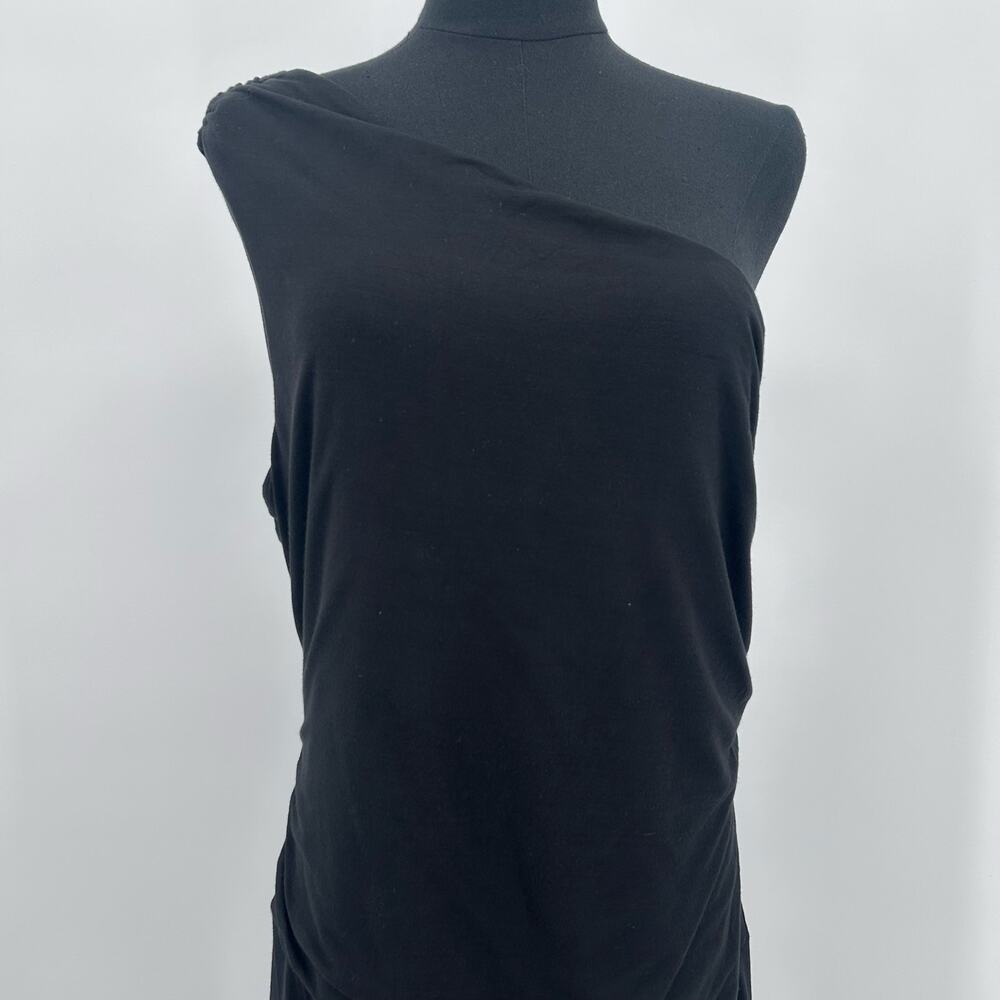 New With Tags Urban Outfitters UO Monica One Shoulder Romper Black Womens Size L - Picture 5 of 14